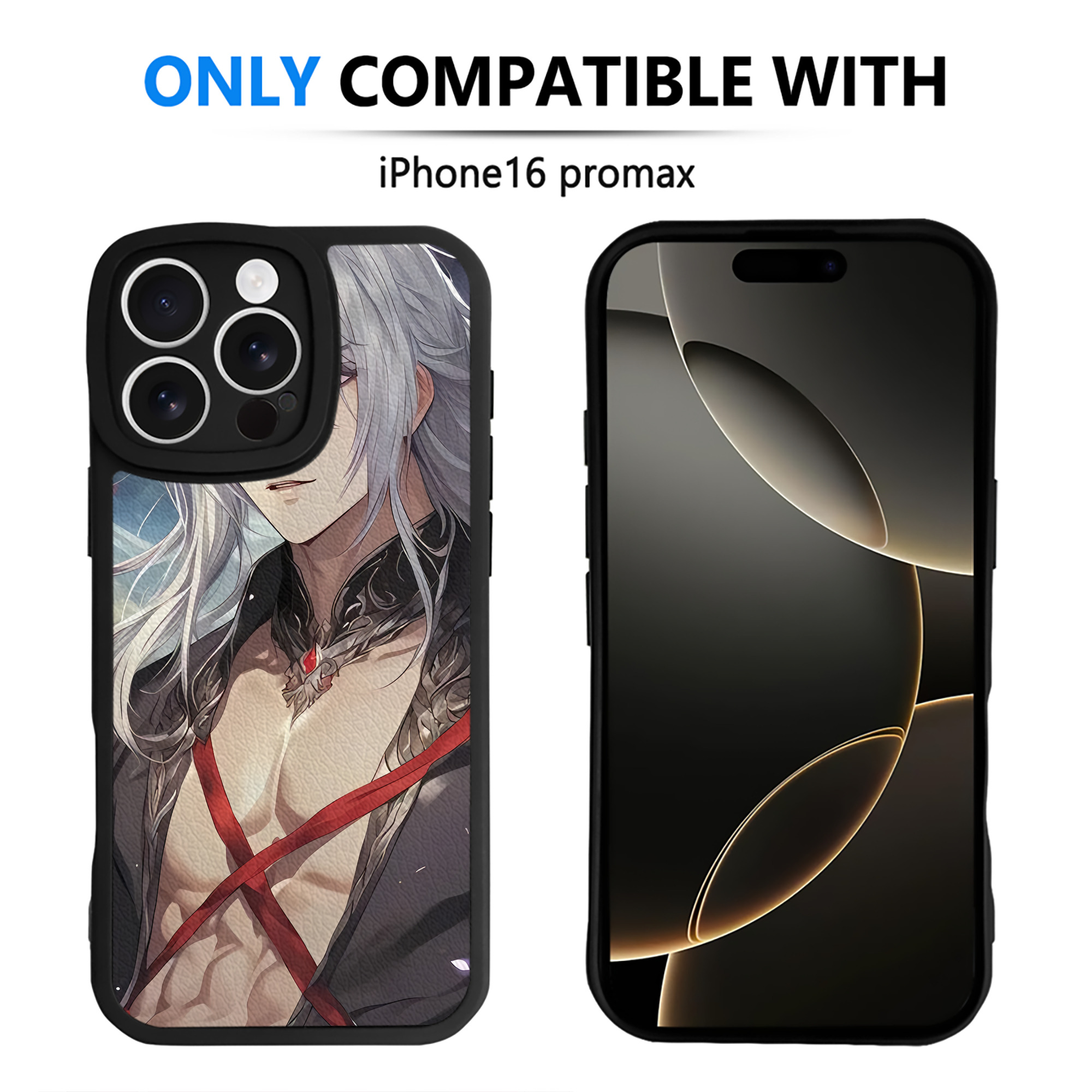 （画像用） 刀剣乱舞 Touken Ranbu 【iPhone 16シリーズ対応】シリコンスマホケース（レザー調） 材質：シリコン